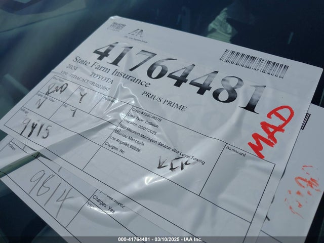 JTDACACU7R3023867 Toyota Prius Prime Se
