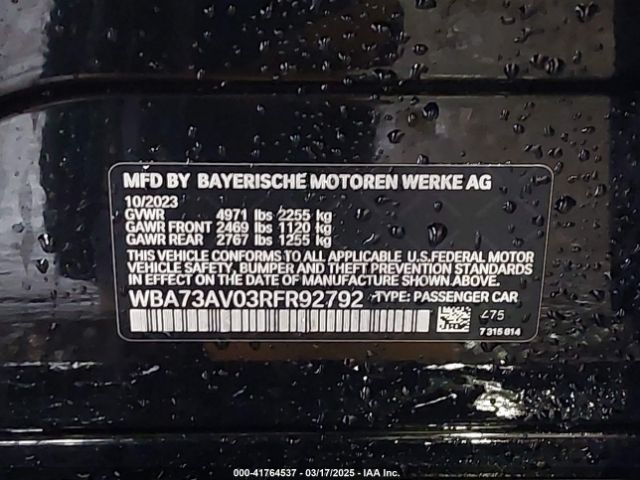 WBA73AV03RFR92792 BMW 4 Series Gran Coupe 430i Xdrive