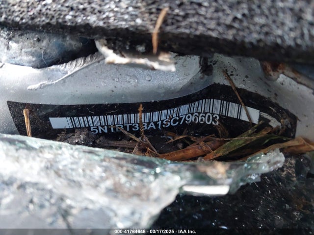 5N1BT3BA1SC796603 Nissan Rogue Sv Fwd