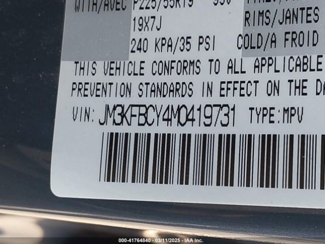 JM3KFBCY4M0419731 Mazda Cx-5 Carbon Edition Turbo