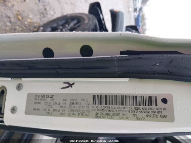2020 JEEP WRANGLER 1C4GJXAG2LW215543 Photo 8
