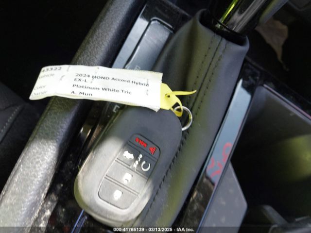 1HGCY2F60RA043257 Honda Accord Hybrid Ex-l
