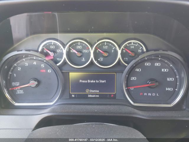 3GCPYFED0MG262382 Chevrolet Silverado 1500 4wd  Short Bed Lt Trail Boss