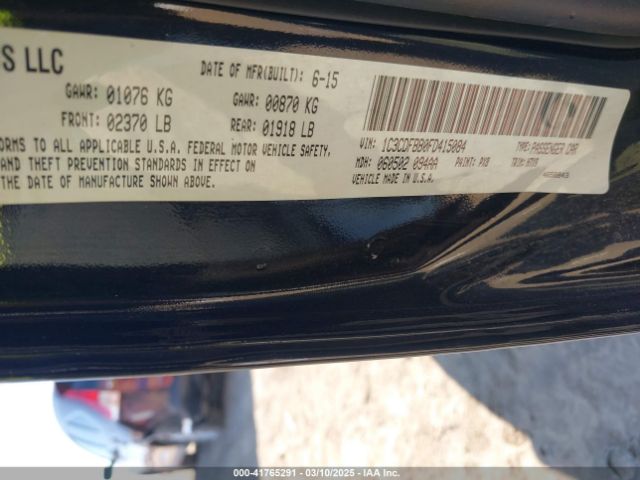 1C3CDFBB0FD415084 Dodge DART SXT