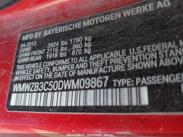 2013 MINI COUNTRYMAN WMWZB3C50DWM09867 Photo 8