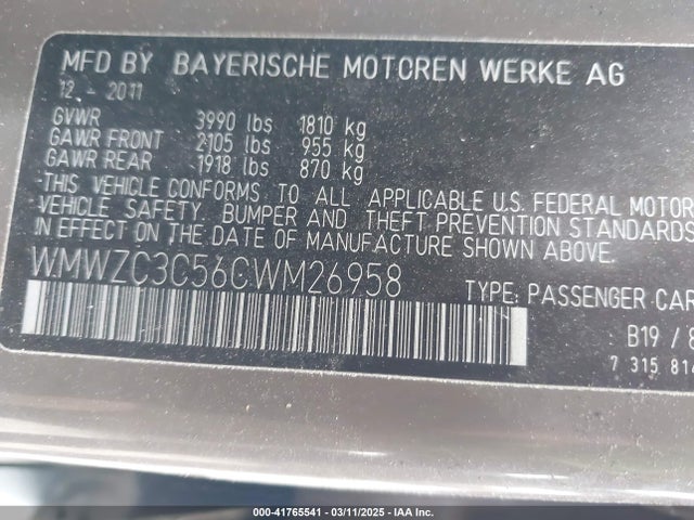 2012 MINI COOPER S COUNTRYMAN WMWZC3C56CWM26958 Photo 8