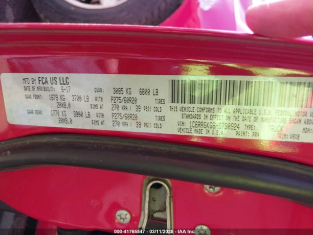 1C6RR6KG6HS790924 RAM 1500 Express  4x2 5'7 Box