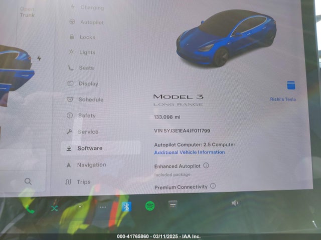 2018 TESLA MODEL 3 5YJ3E1EA4JF011799 Photo 6