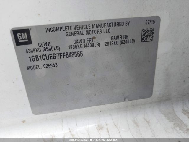 1GB1CUEG7FF648566 Chevrolet Silverado 2500hd Wt