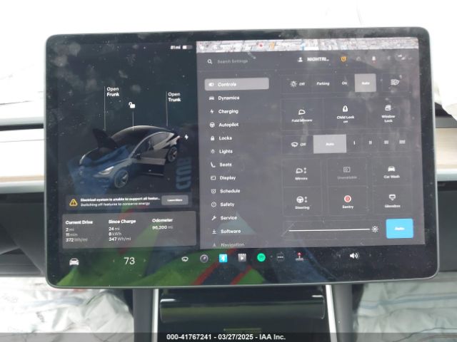 5YJ3E1EA6KF361808 Tesla Model 3 Long Range/mid Range/standard Range/standard Range Plus