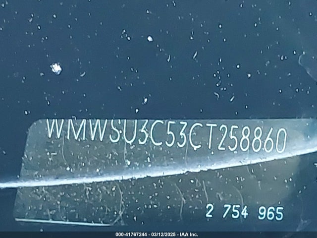 2012 MINI COOPER WMWSU3C53CT258860 Photo 8