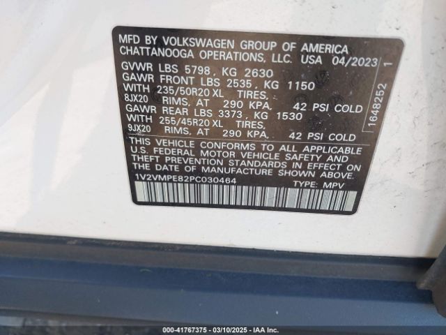 2023 VOLKSWAGEN ID.4 1V2VMPE82PC030464 Photo 8