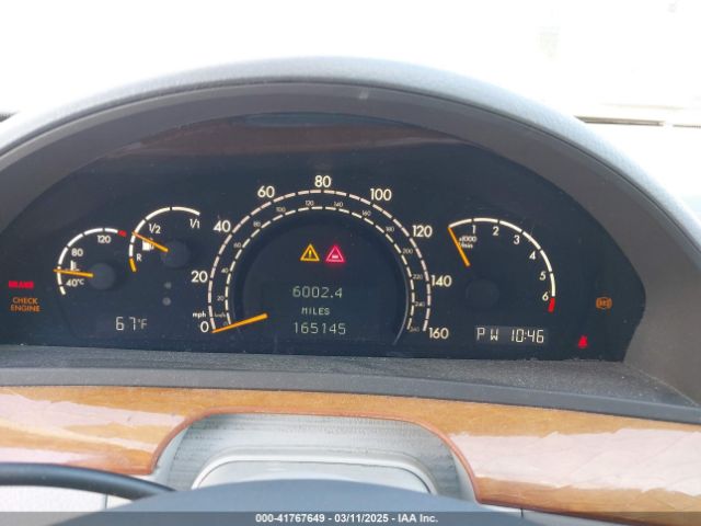 2000 MERCEDES-BENZ S 430 WDBNG70J8YA071910 Photo 6
