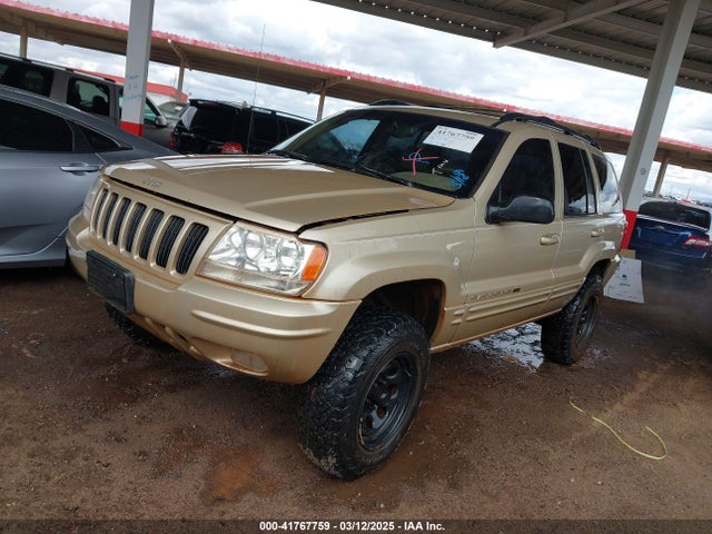 2000 Jeep Grand Cherokee Limited მანქანა იყიდება აუქციონზე, vin: 1J4GW58N0YC419352, აუქციონის ნომერი: 41767759