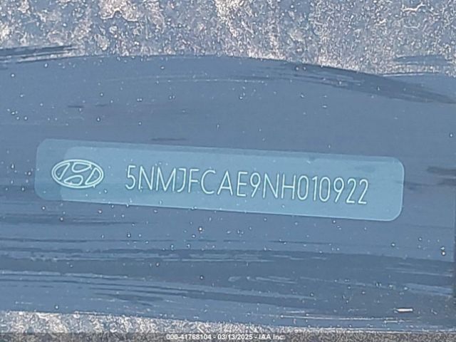 2022 HYUNDAI TUCSON 5NMJFCAE9NH010922 Photo 8
