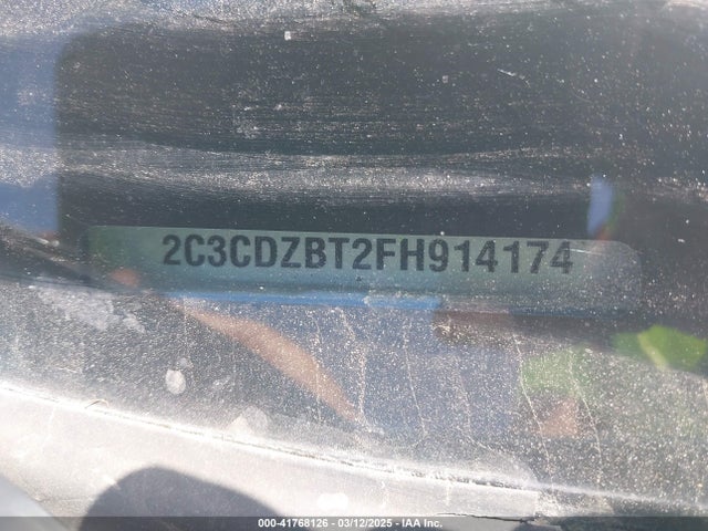 2C3CDZBT2FH914174 Dodge Challenger R/t Plus