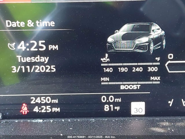 WUAAWCF57RA902503 Audi 2.9 Tfsi