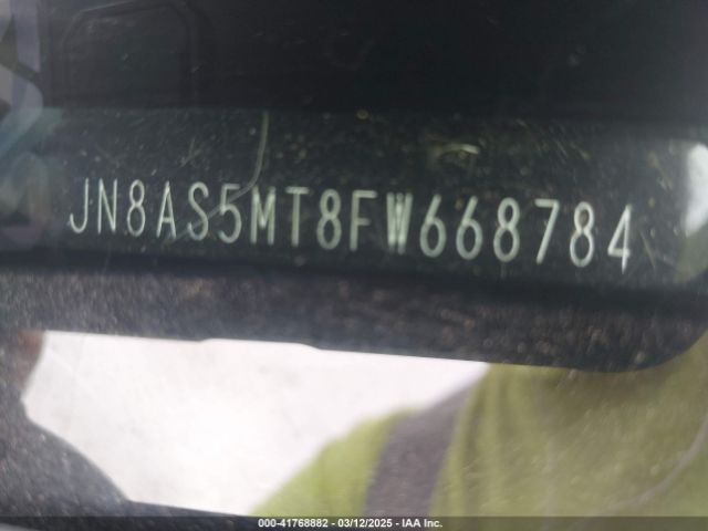 JN8AS5MT8FW668784 Nissan Rogue Select S