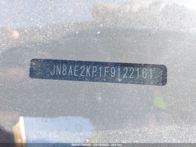 JN8AE2KP1F9122161 Nissan QUEST S