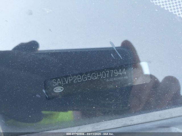 SALVP2BG5GH077944 Land Rover Range Rover Evoque Se/se Premium