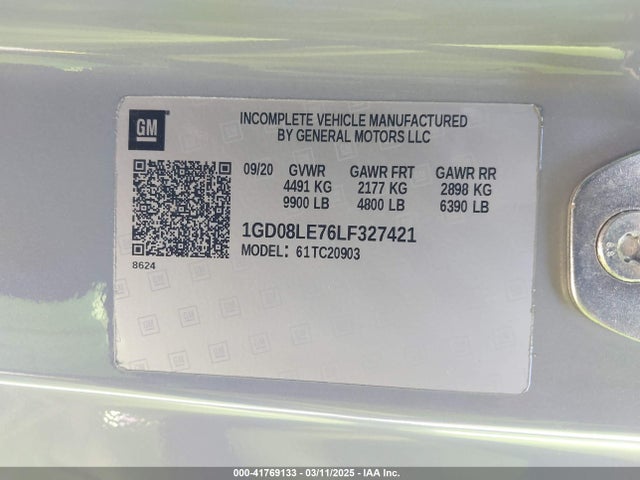 1GD08LE76LF327421 GMC Sierra 2500hd 2wd  Long Bed