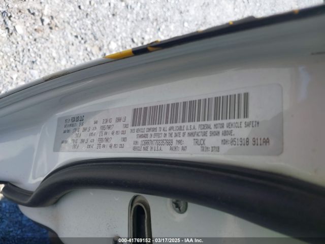 1C6RR7XT7GS357669 RAM 1500 Ssv