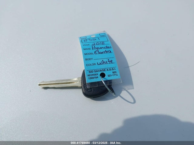5NPD84LF7JH343524 Hyundai ELANTRA SEL