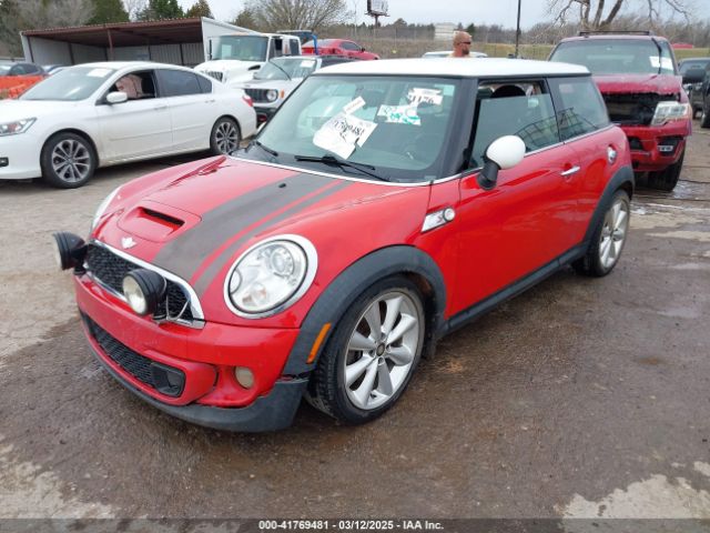 2012 MINI COOPER S WMWSV3C58CTY26176 Photo 1