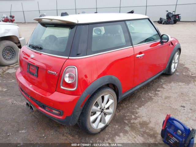 2012 MINI COOPER S WMWSV3C58CTY26176 Photo 3