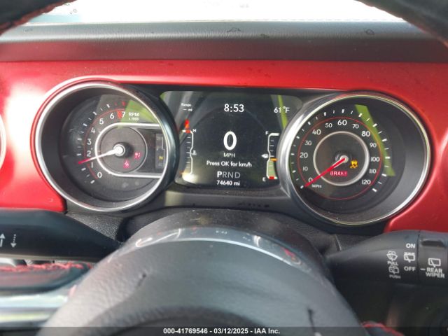 1C4HJXFGXMW620760 Jeep Wrangler Unlimited Rubicon 4x4