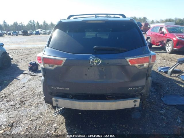 5TDJKRFH0GS303481 Toyota Highlander Xle V6