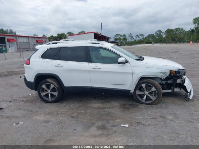 1C4PJLDB3KD346287 Jeep Cherokee Limited Fwd
