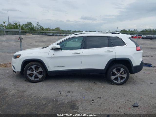 1C4PJLDB3KD346287 Jeep Cherokee Limited Fwd