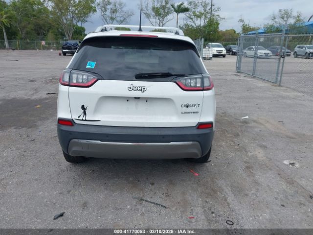 1C4PJLDB3KD346287 Jeep Cherokee Limited Fwd