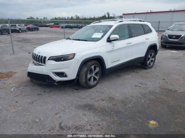 1C4PJLDB3KD346287 Jeep Cherokee Limited Fwd