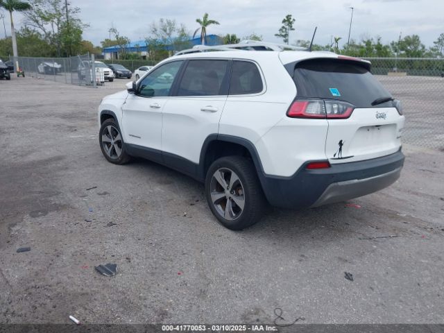 1C4PJLDB3KD346287 Jeep Cherokee Limited Fwd