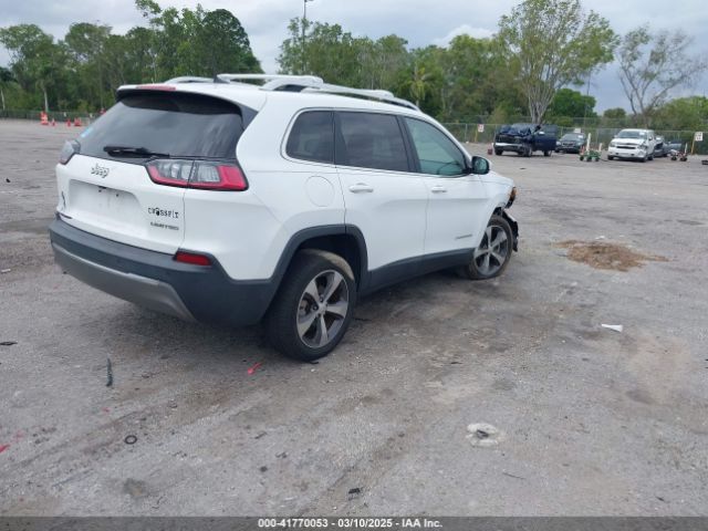 1C4PJLDB3KD346287 Jeep Cherokee Limited Fwd
