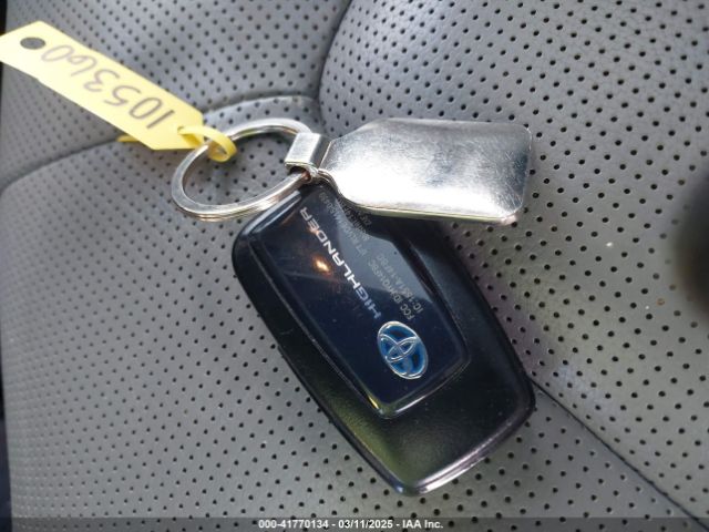5TDEBRCH5LS009199 Toyota Highlander Hybrid Platinum