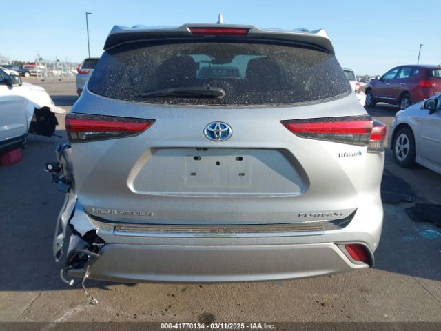 5TDEBRCH5LS009199 Toyota Highlander Hybrid Platinum