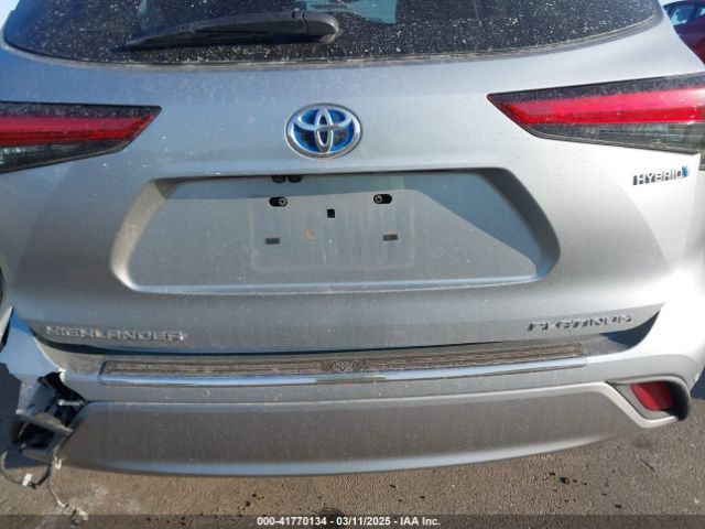 5TDEBRCH5LS009199 Toyota Highlander Hybrid Platinum