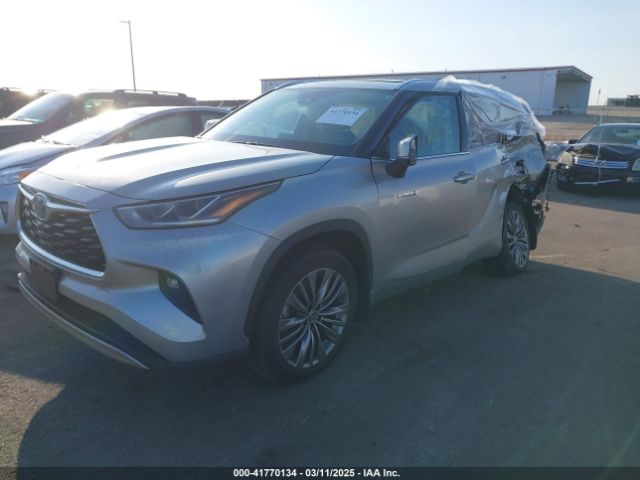 5TDEBRCH5LS009199 Toyota Highlander Hybrid Platinum