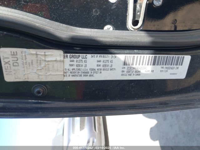 2014 CHRYSLER 300 2C3CCAAG3EH252841 Photo 8