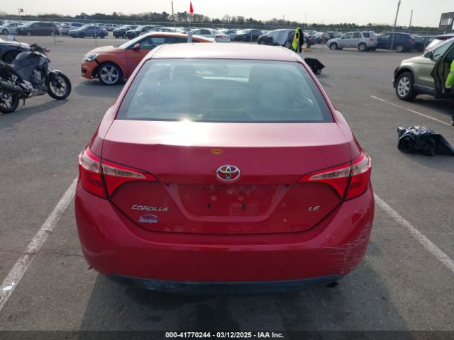 2T1BURHE9JC997167 Toyota COROLLA LE