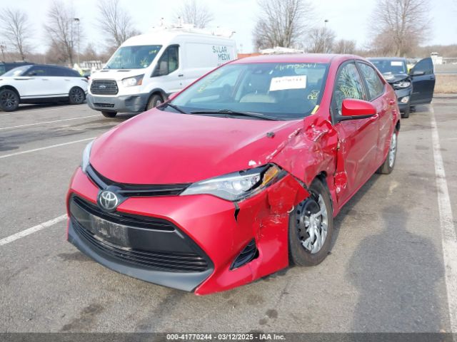 2T1BURHE9JC997167 Toyota COROLLA LE