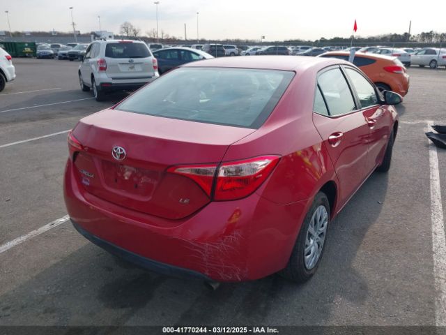 2T1BURHE9JC997167 Toyota COROLLA LE