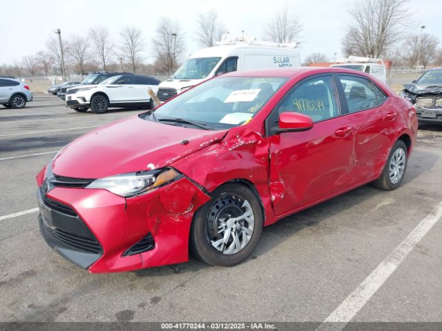 2T1BURHE9JC997167 Toyota COROLLA LE