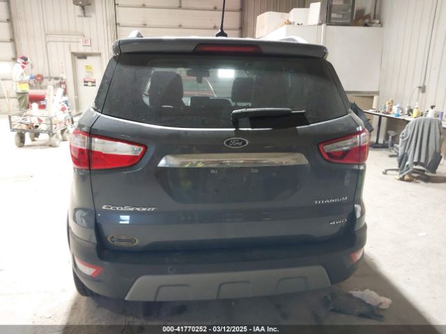 MAJ6S3KL6MC398208 Ford Ecosport Titanium