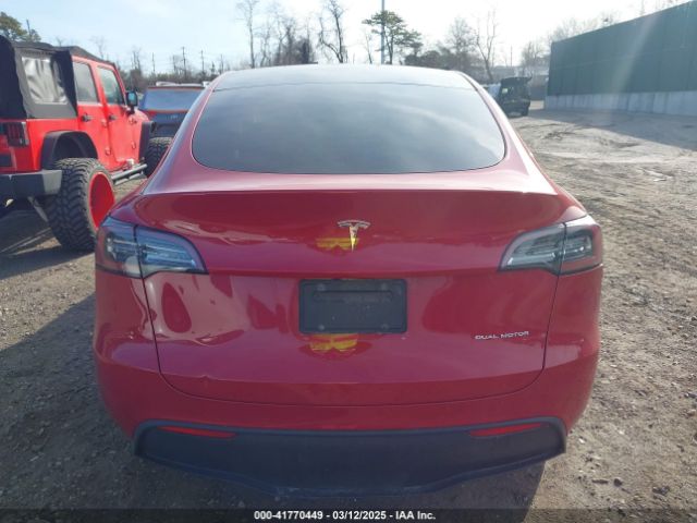 5YJYGDEE0LF020037 Tesla Model Y Long Range Dual Motor All-wheel Drive