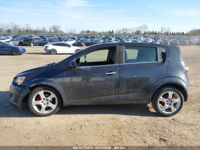 1G1JE6SB7F4102851 Chevrolet Sonic Ltz Auto