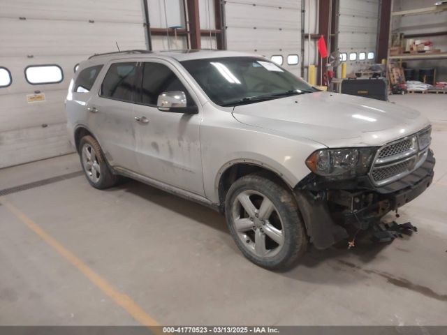 2011 Dodge Durango Citadel მანქანა იყიდება აუქციონზე, vin: 1D4RE5GG0BC613829, აუქციონის ნომერი: 41770523